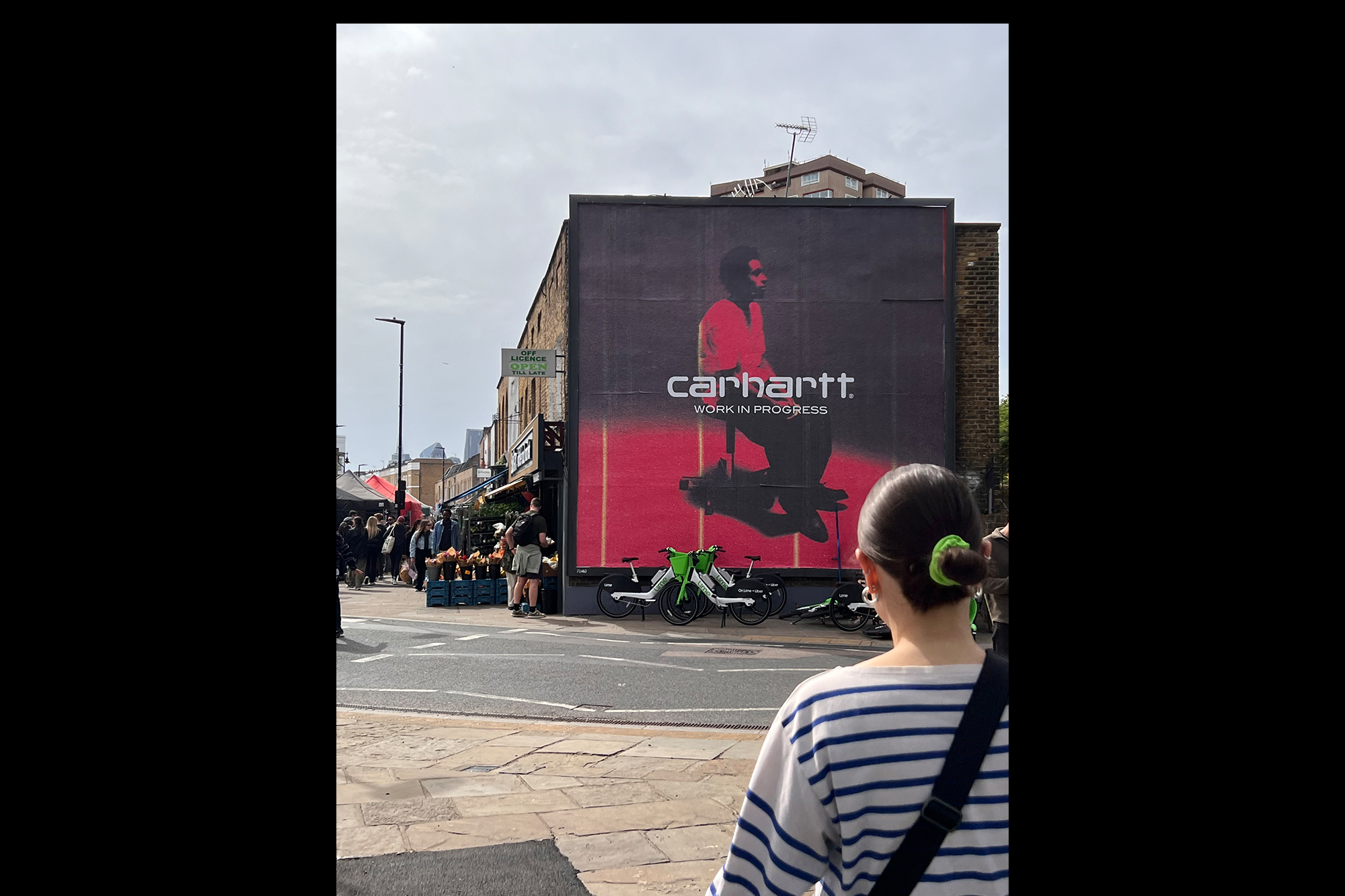 Carhartt, Roadside, Kiosk, Street Advertising, Billboard, London