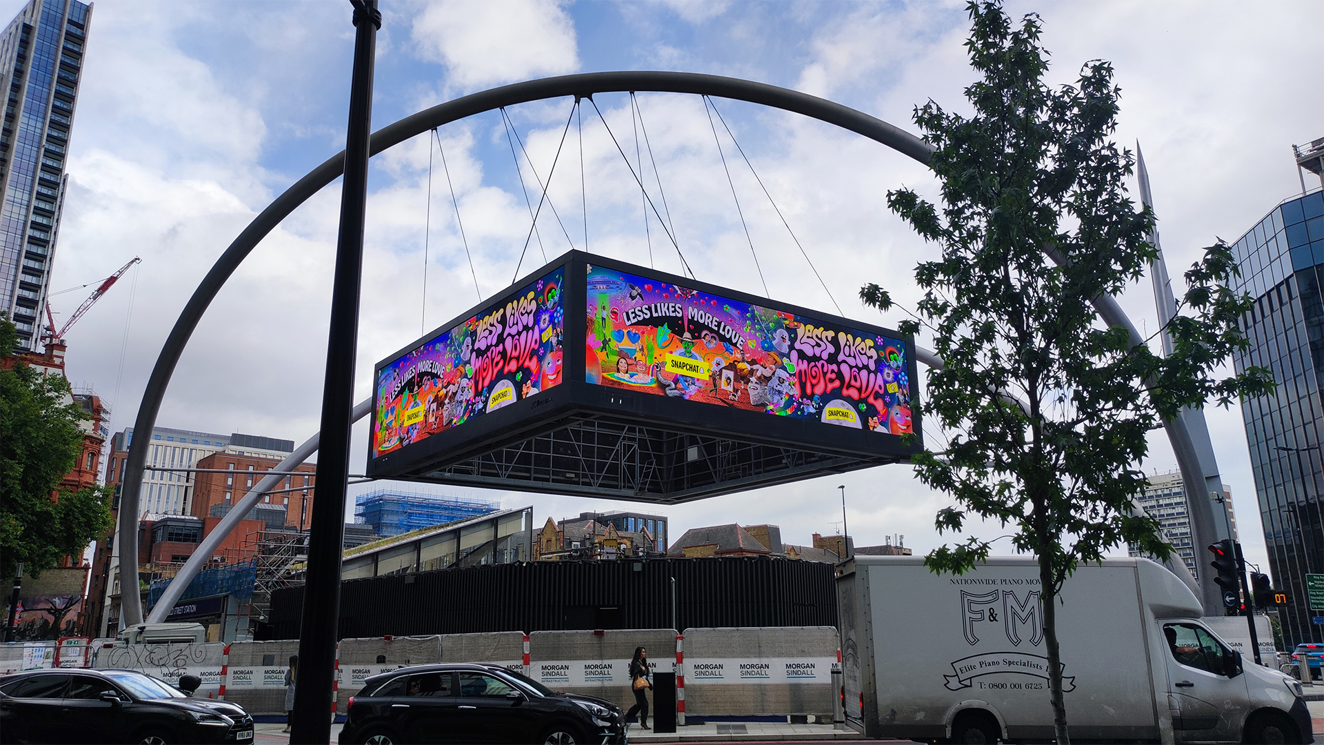 Snapchat OOH Pack London