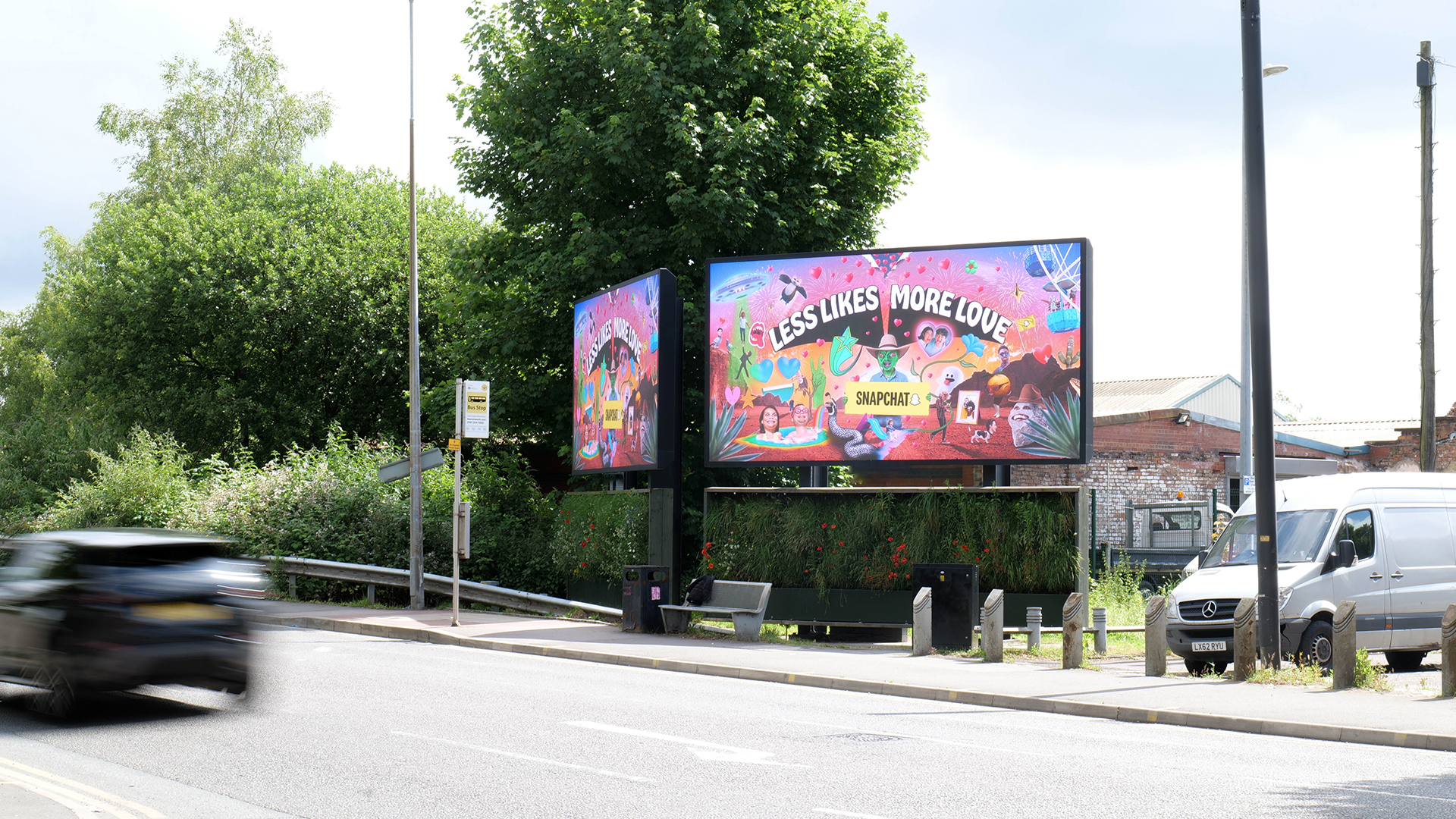 Snapchat OOH Pack London