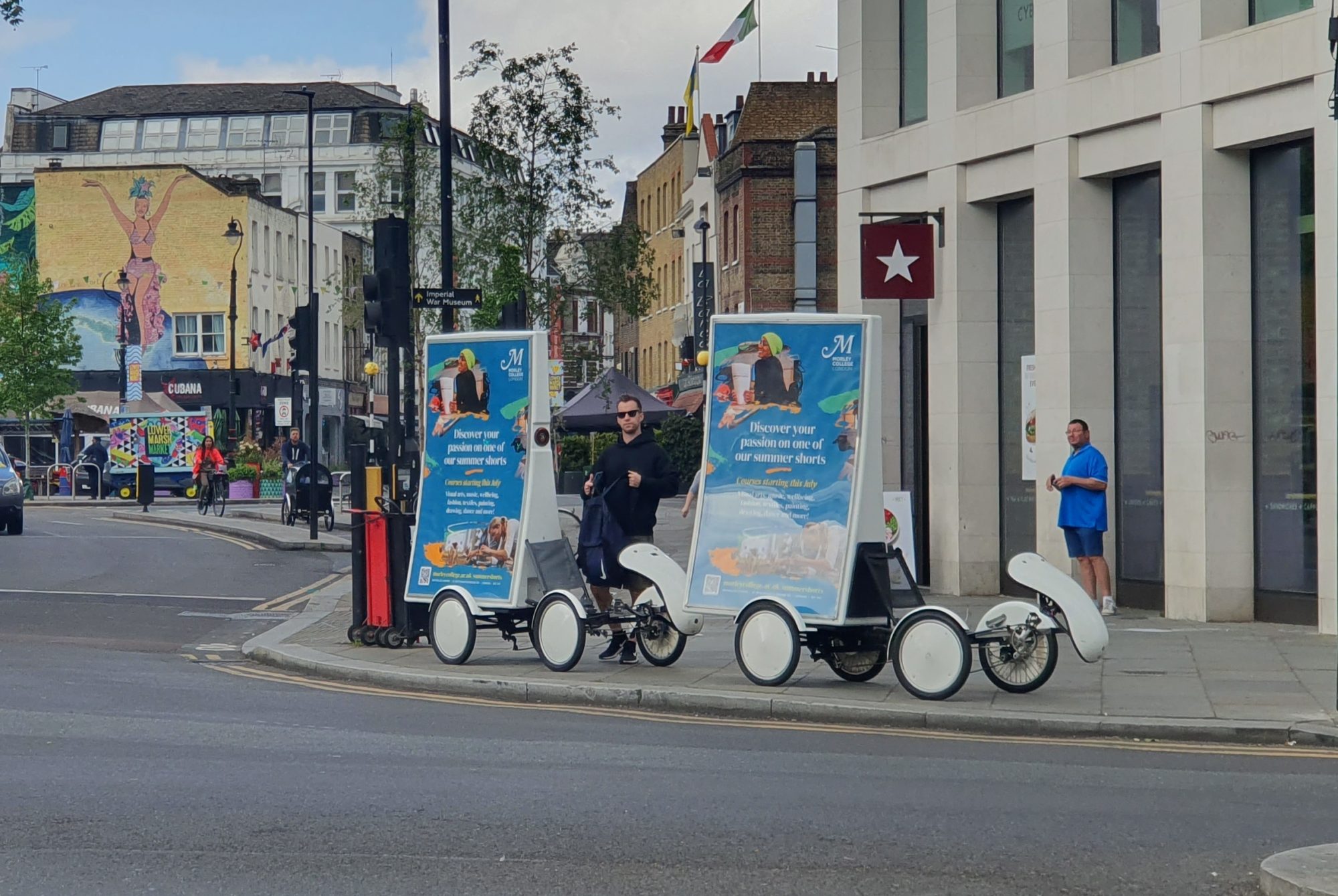 Bike Billboards, Ad Bikes