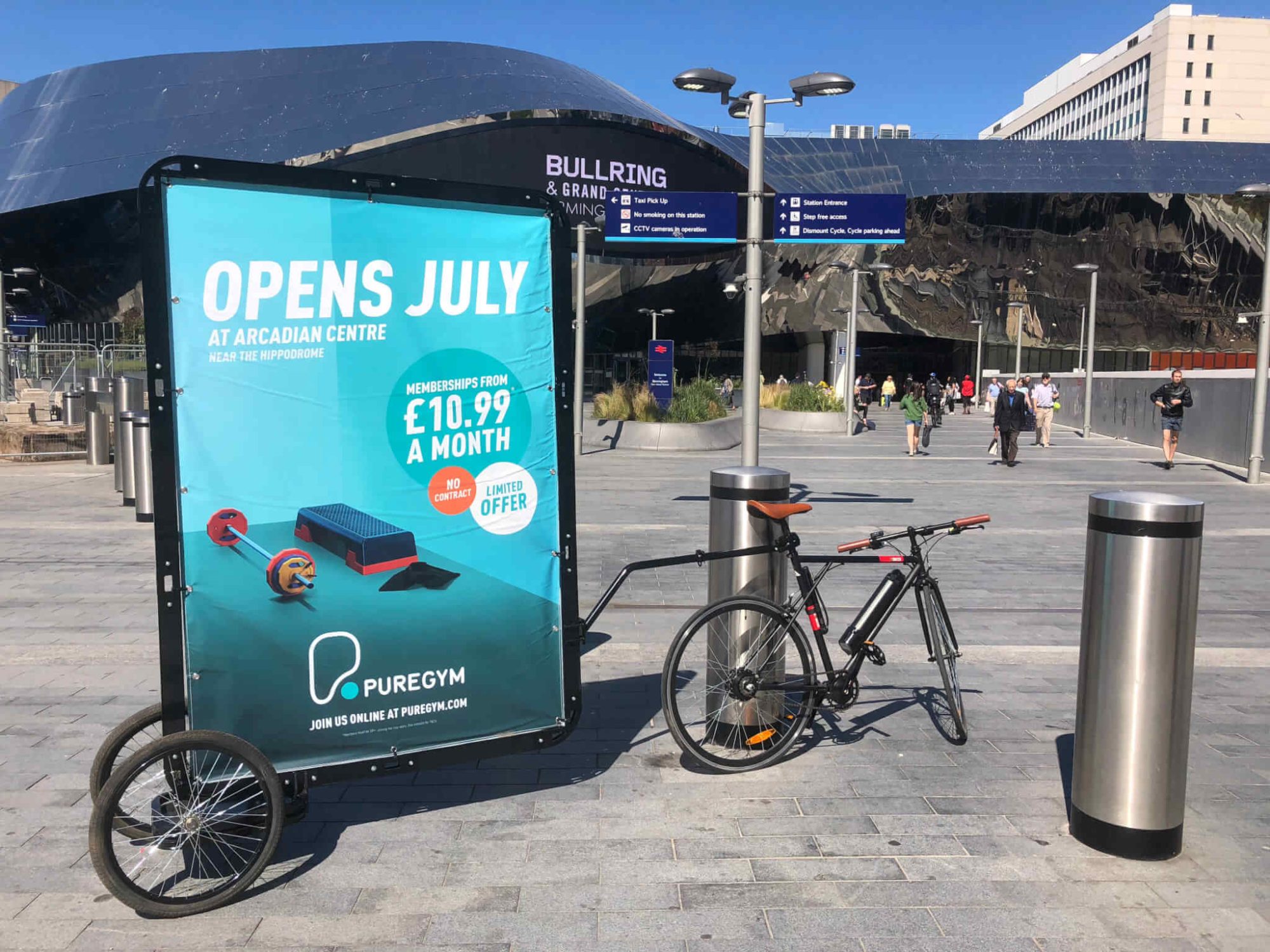 Bike Billboards, Ad Bikes