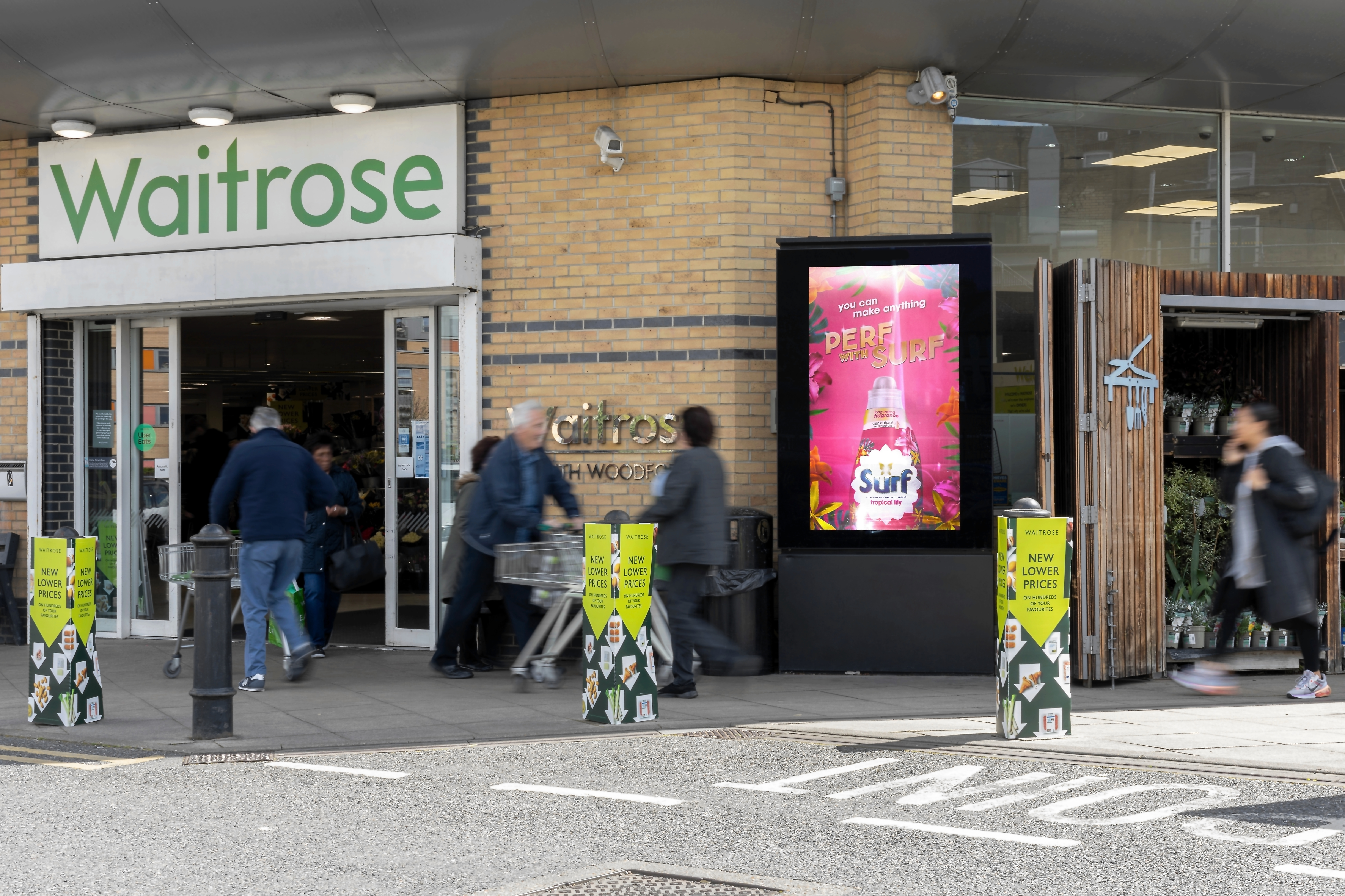 Supermarket, Digital 6-Sheet, D6, Waitrose