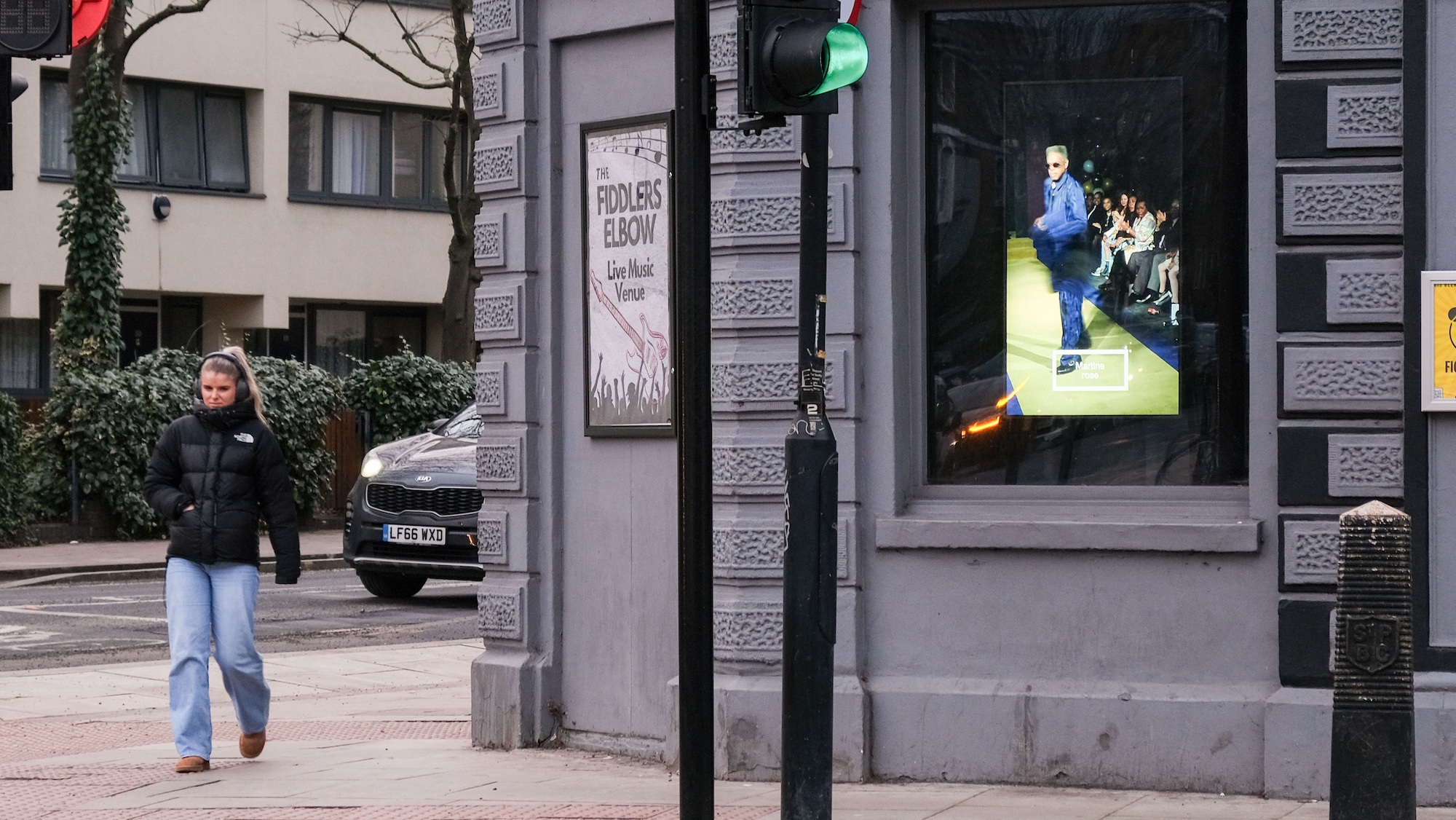 Martine Rose, DOOH, London, NYC, LA Tokyo, Paris, Shanghai, Installations, Creative Installations, Recording Studios, Metro, Subway