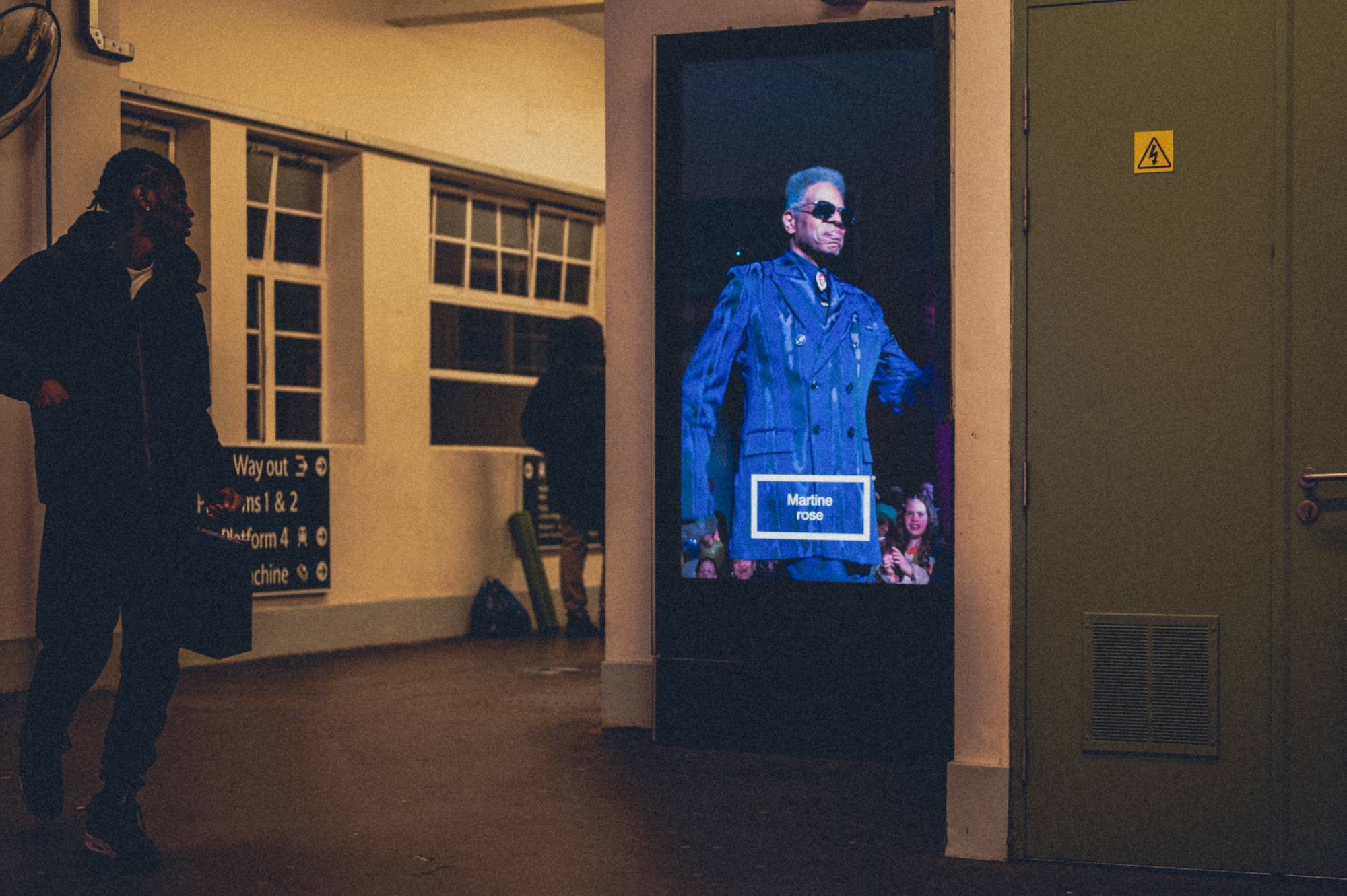 Martine Rose, DOOH, London, NYC, LA Tokyo, Paris, Shanghai, Installations, Creative Installations, Recording Studios, Metro, Subway