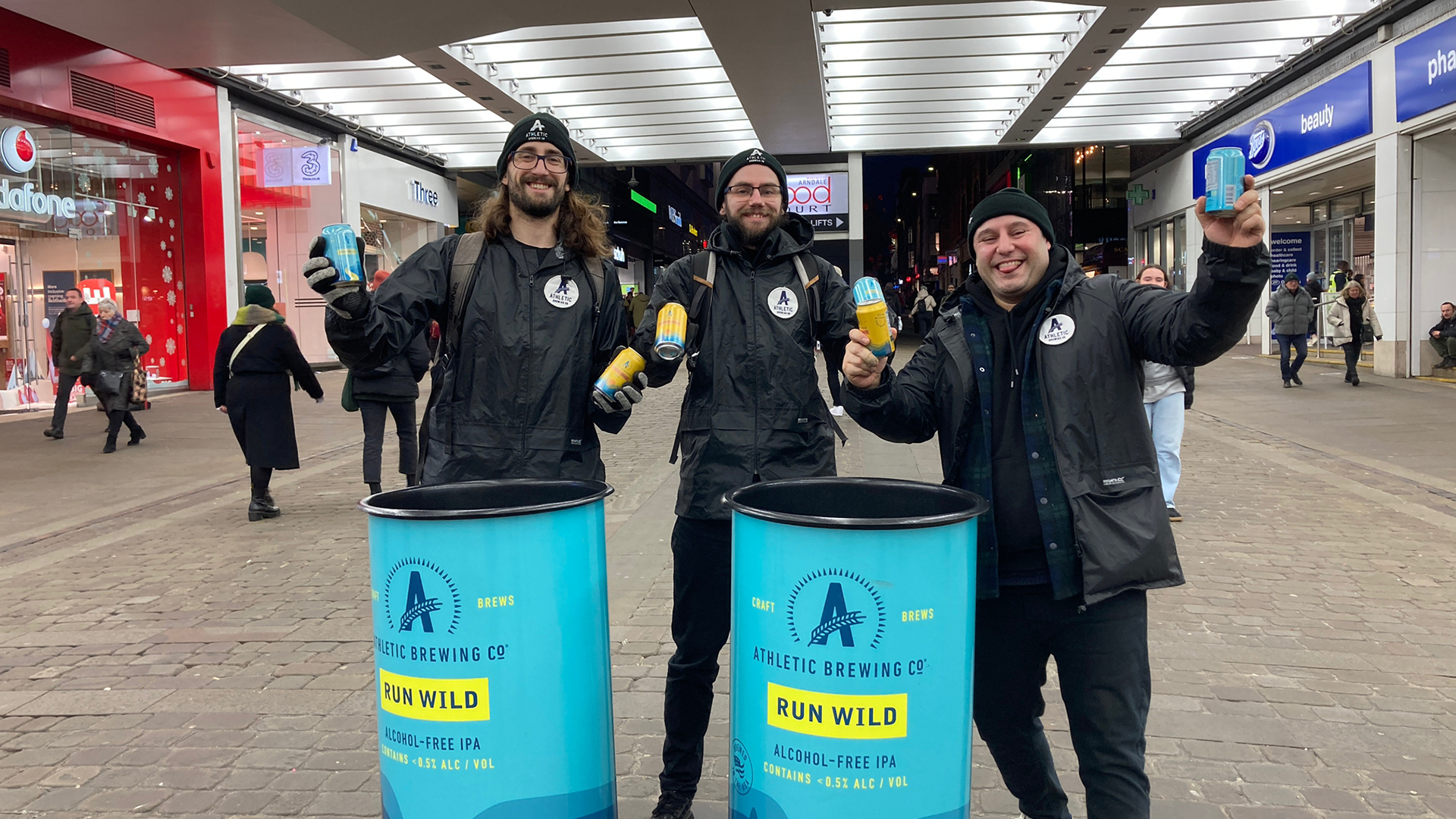 Athletic Brewing OOH Pack London 7