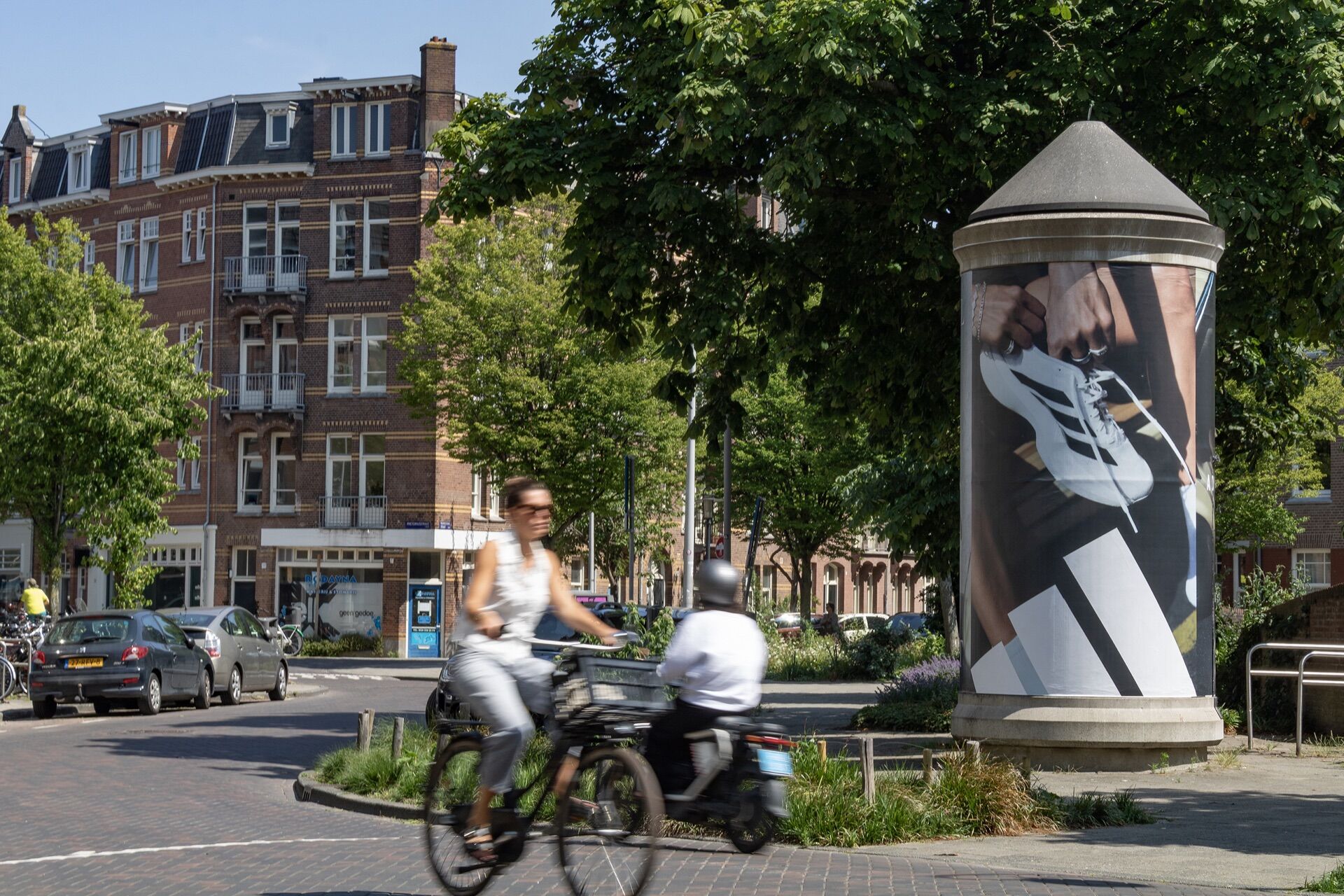 Special columns in Amsterdam - Pack London out-of-home advertising