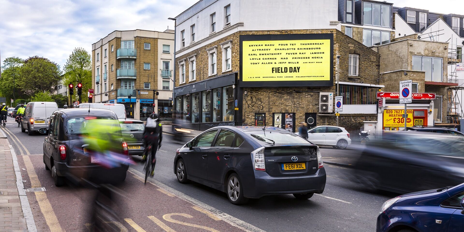 Digital 48-Sheet in Brighton - Pack London out-of-home advertising