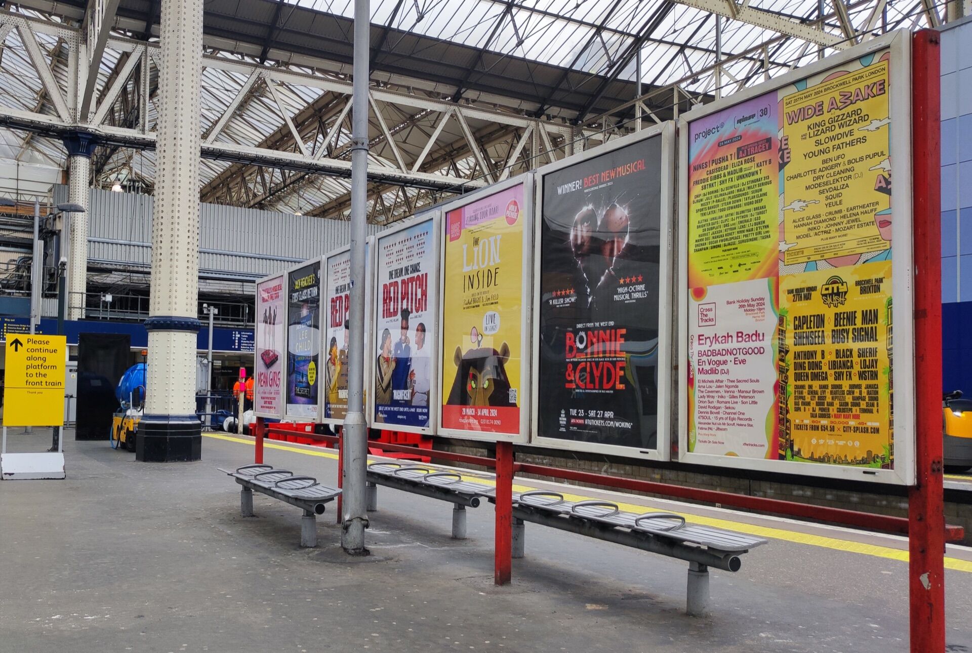 National Rail 4-Sheets in Brighton - Pack London out-of-home advertising