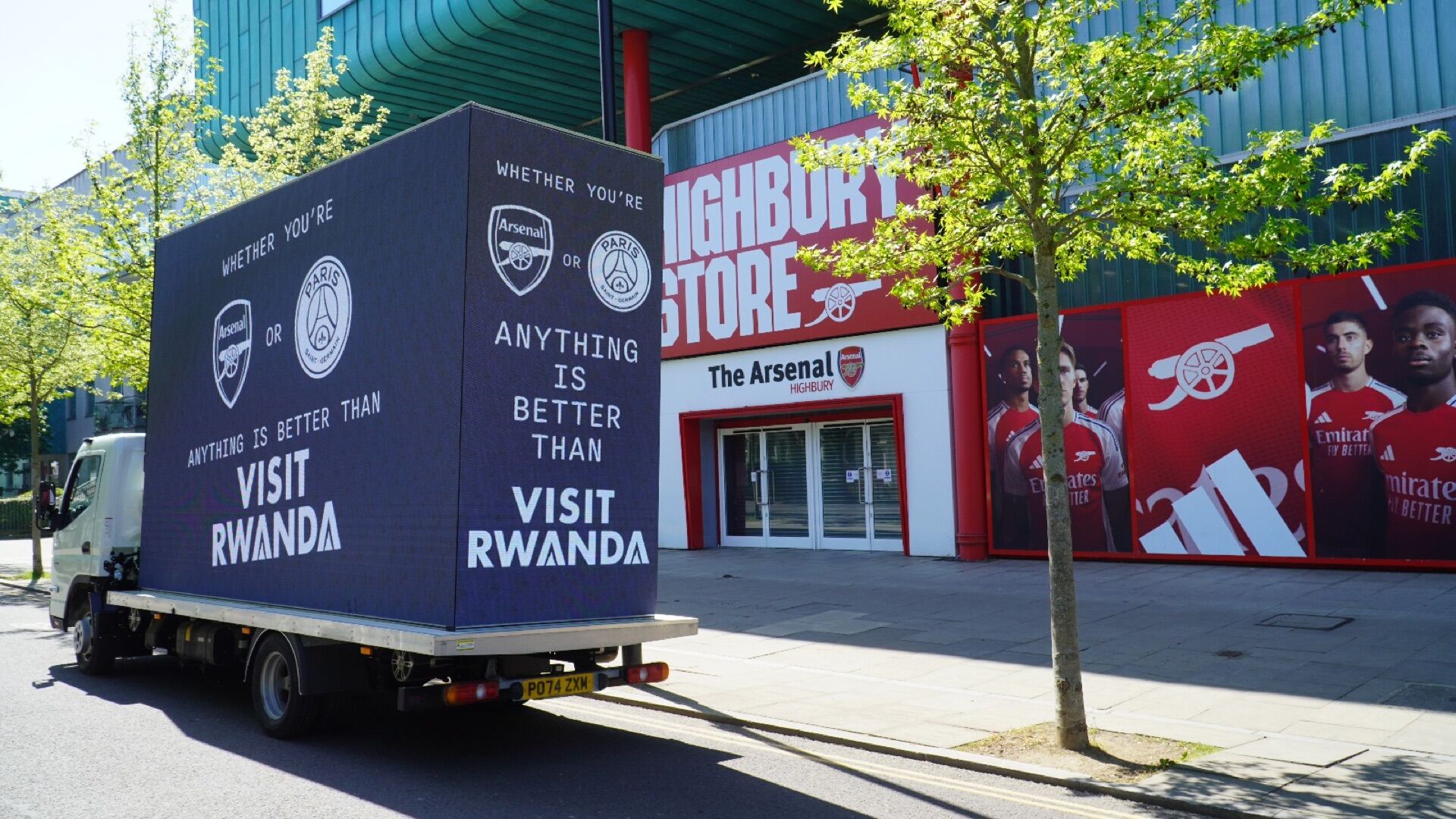 XL Digital Billboard Trucks in Brighton - Pack London out-of-home advertising