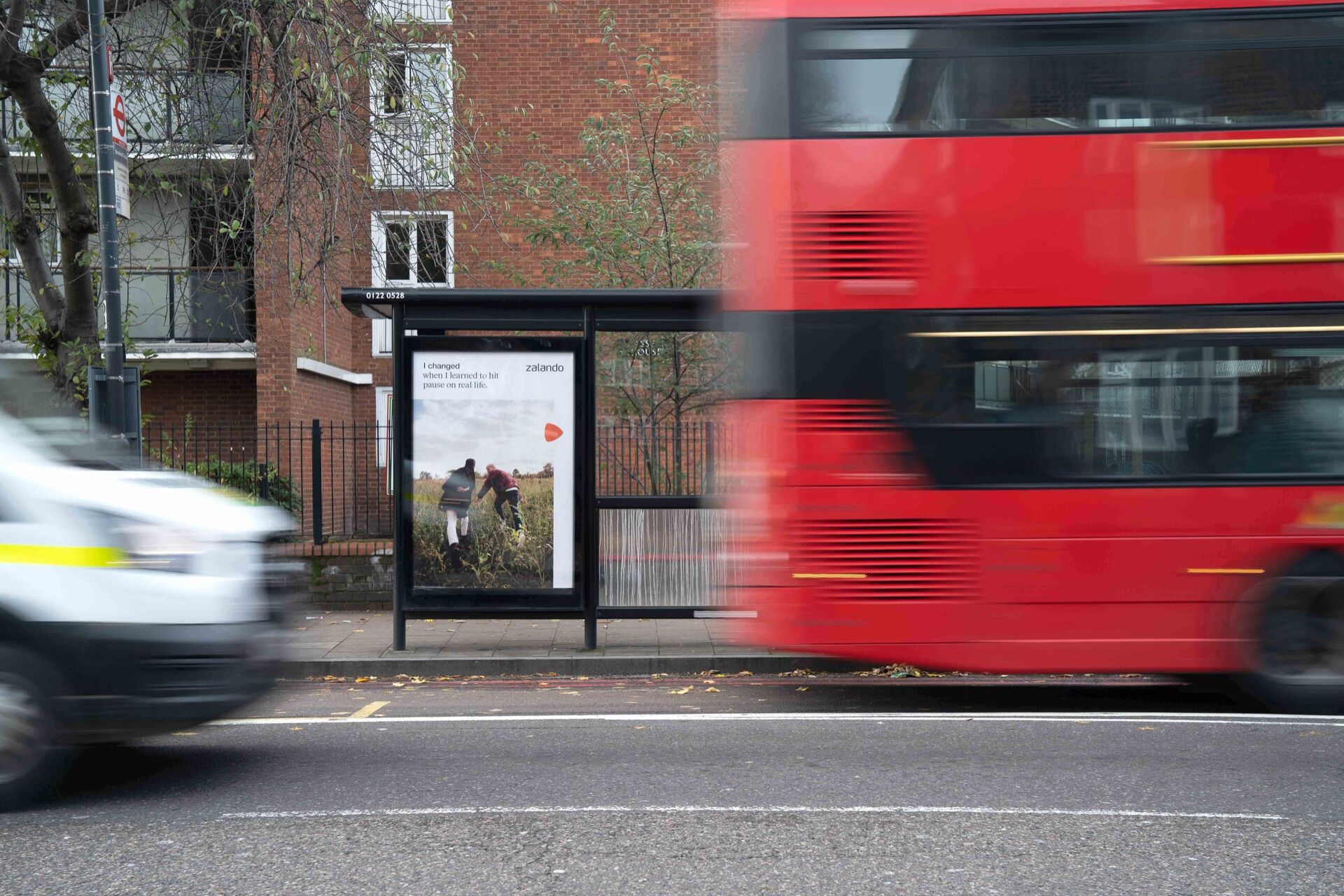 Bus Shelter 6-Sheets in Bristol - Pack London out-of-home advertising