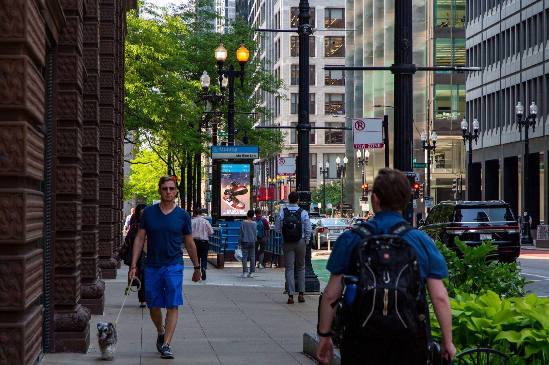 Vertical Digital Urban Panels in Chicago - Pack London out-of-home advertising