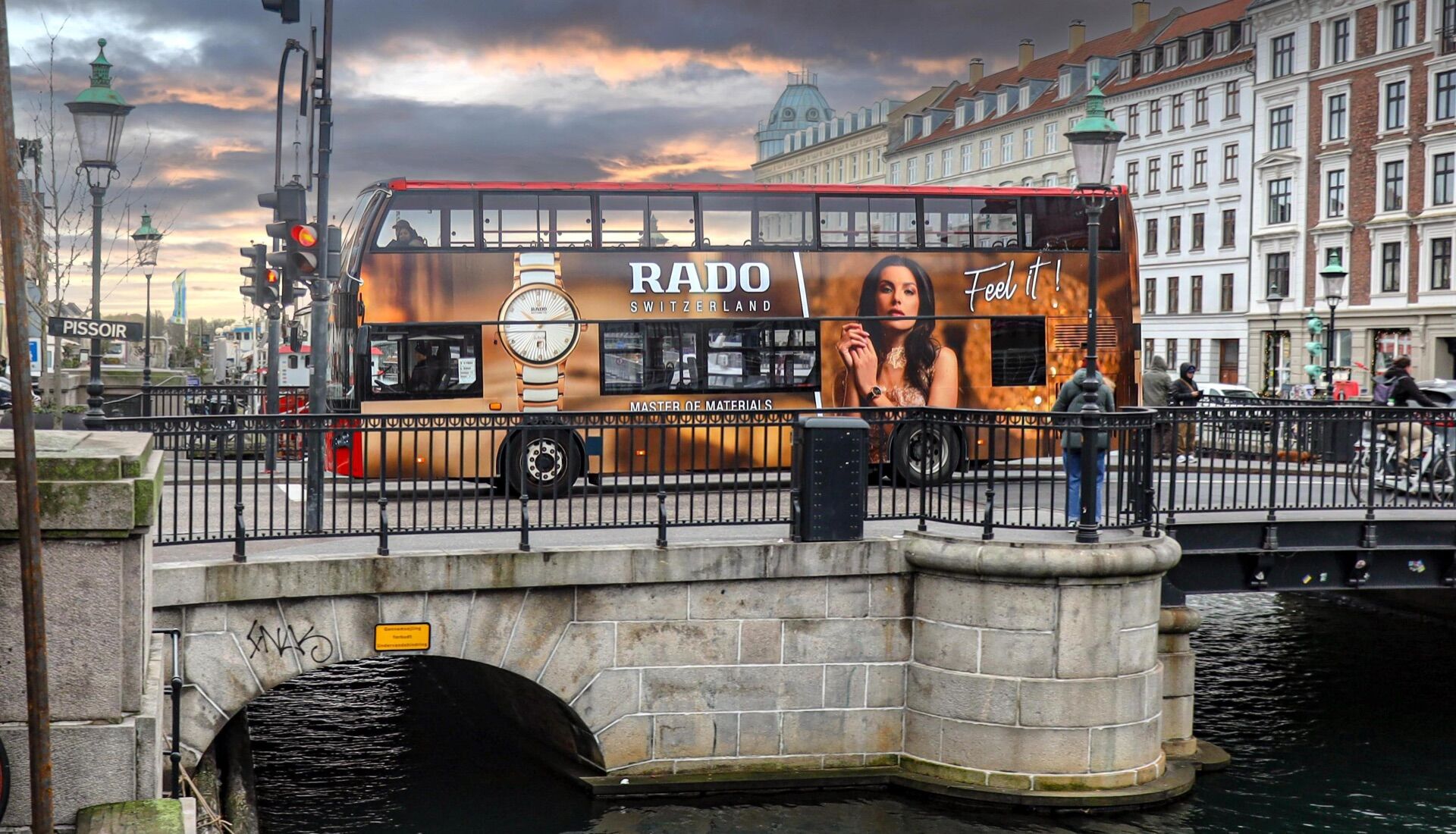 City Double Decker Bus in Copenhagen - Pack London out-of-home advertising