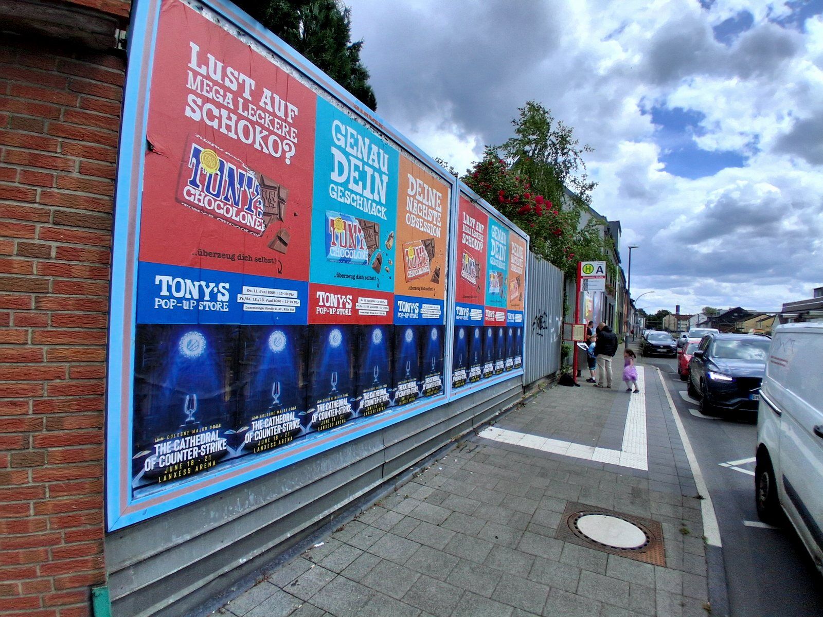 Authorised A1 street posters for IEM Cologne