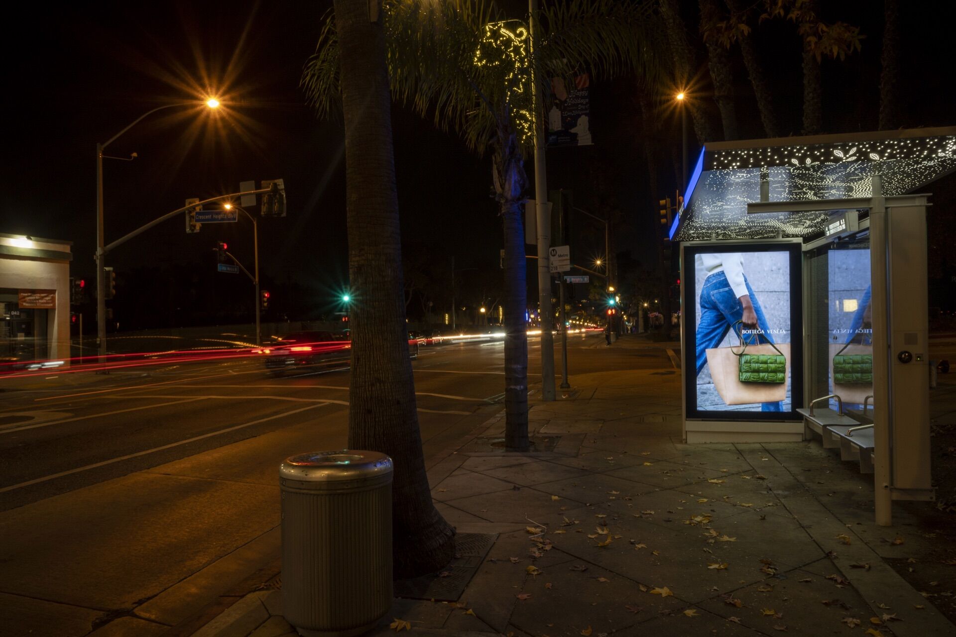 Digital Bus Shelter Network in Los Angeles - Pack London out-of-home advertising