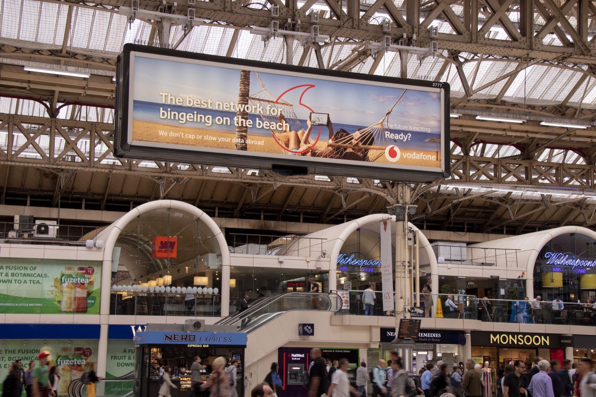 Rail 48-sheets in London - Pack London out-of-home advertising