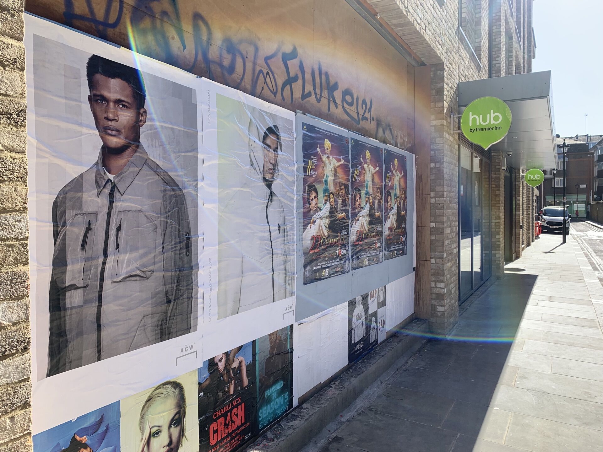 Framed street posters in London - Pack London out-of-home advertising