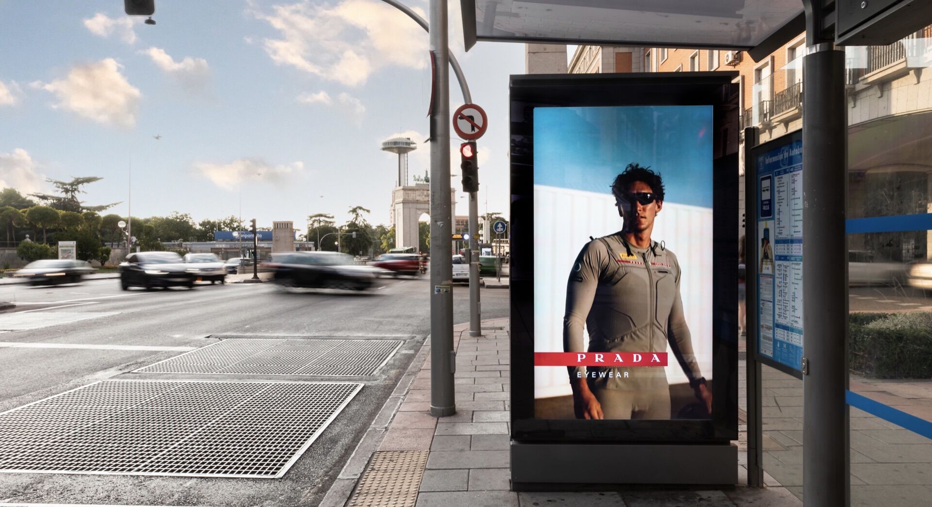 Digital 6-Sheet Bus Shelter Network in Madrid - Pack London out-of-home advertising