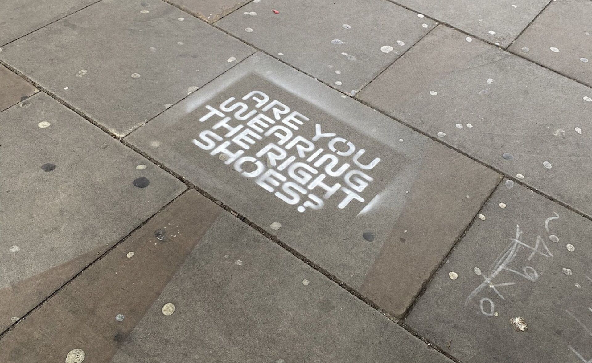 Chalk Stencils in Manchester - Pack London out-of-home advertising