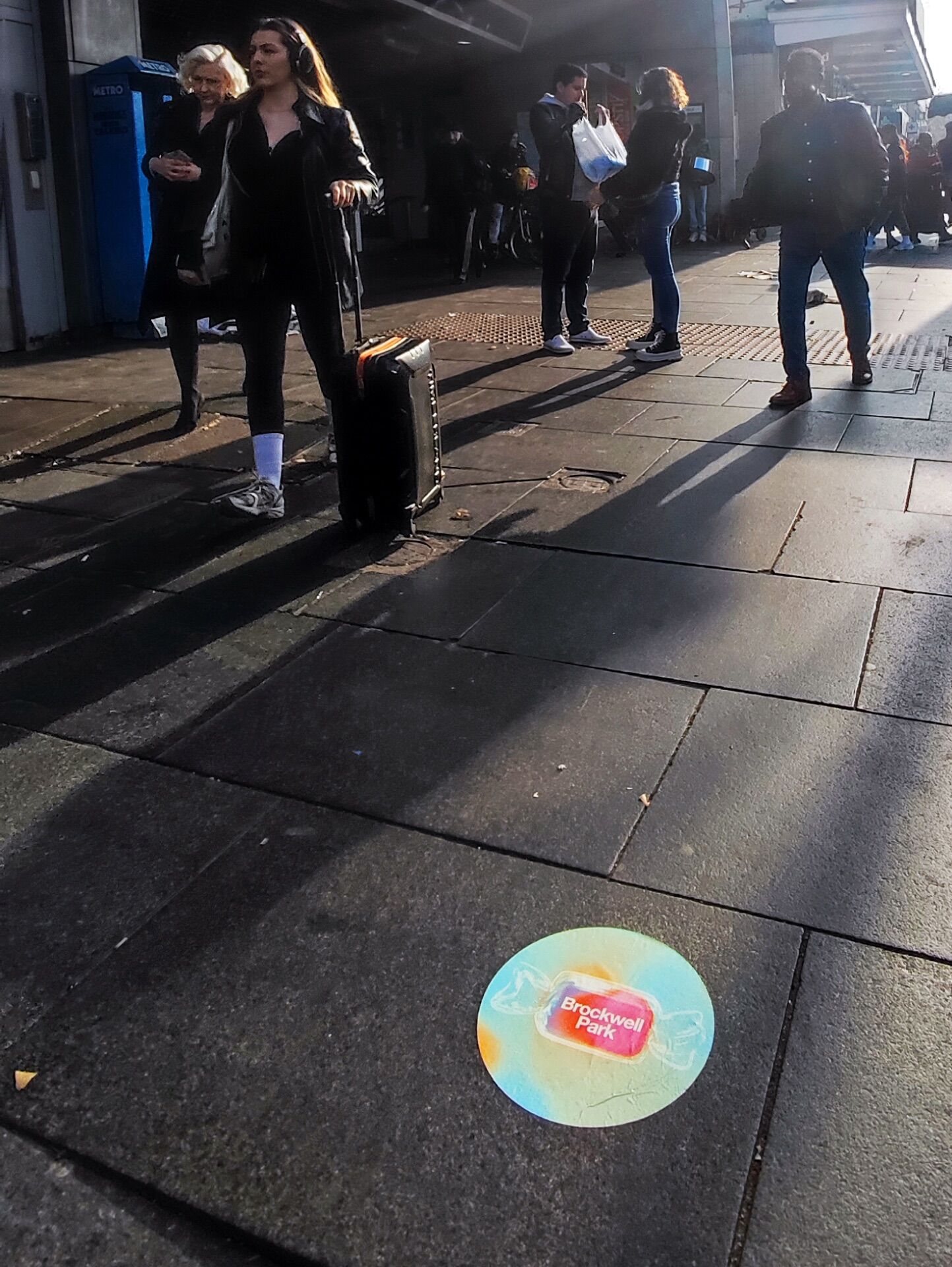 Floor Stickers in Manchester - Pack London out-of-home advertising