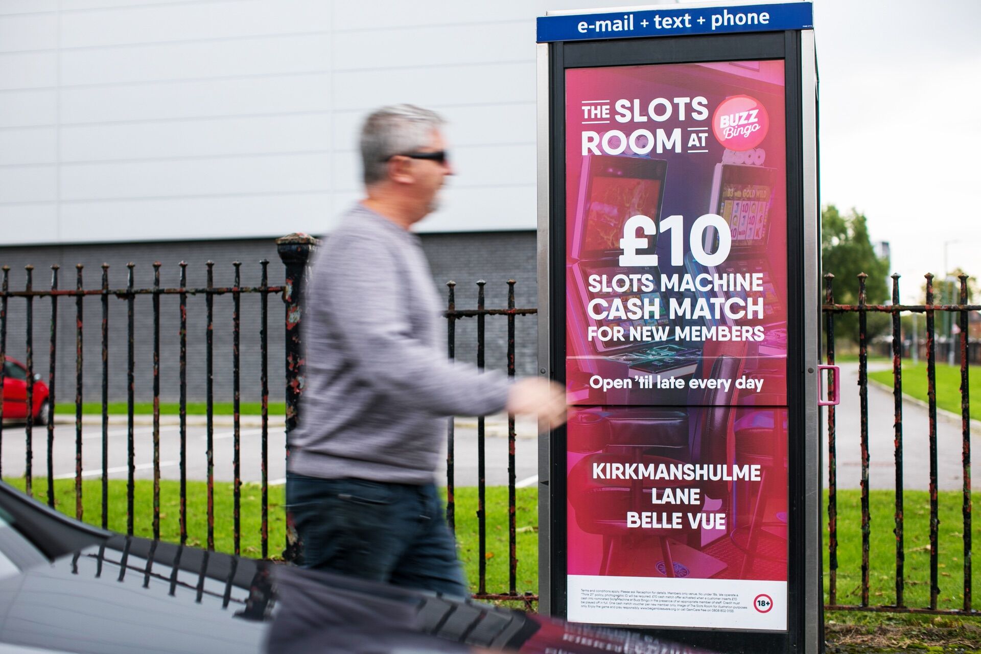 Phone Box Vinyls in Manchester - Pack London out-of-home advertising