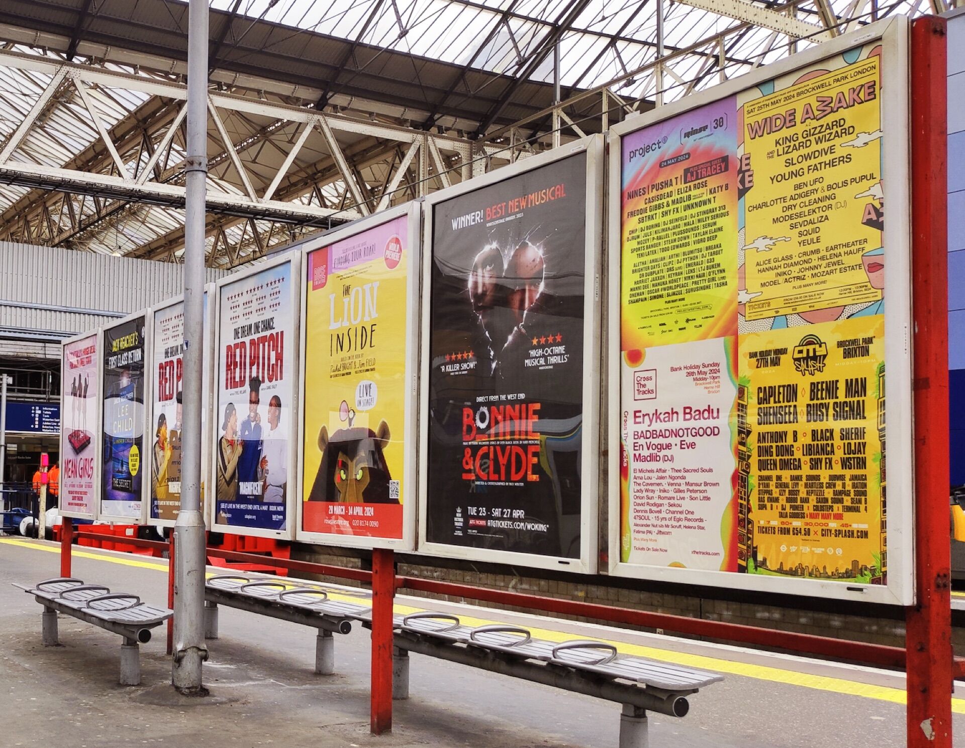 Rail 4-Sheets in Manchester - Pack London out-of-home advertising