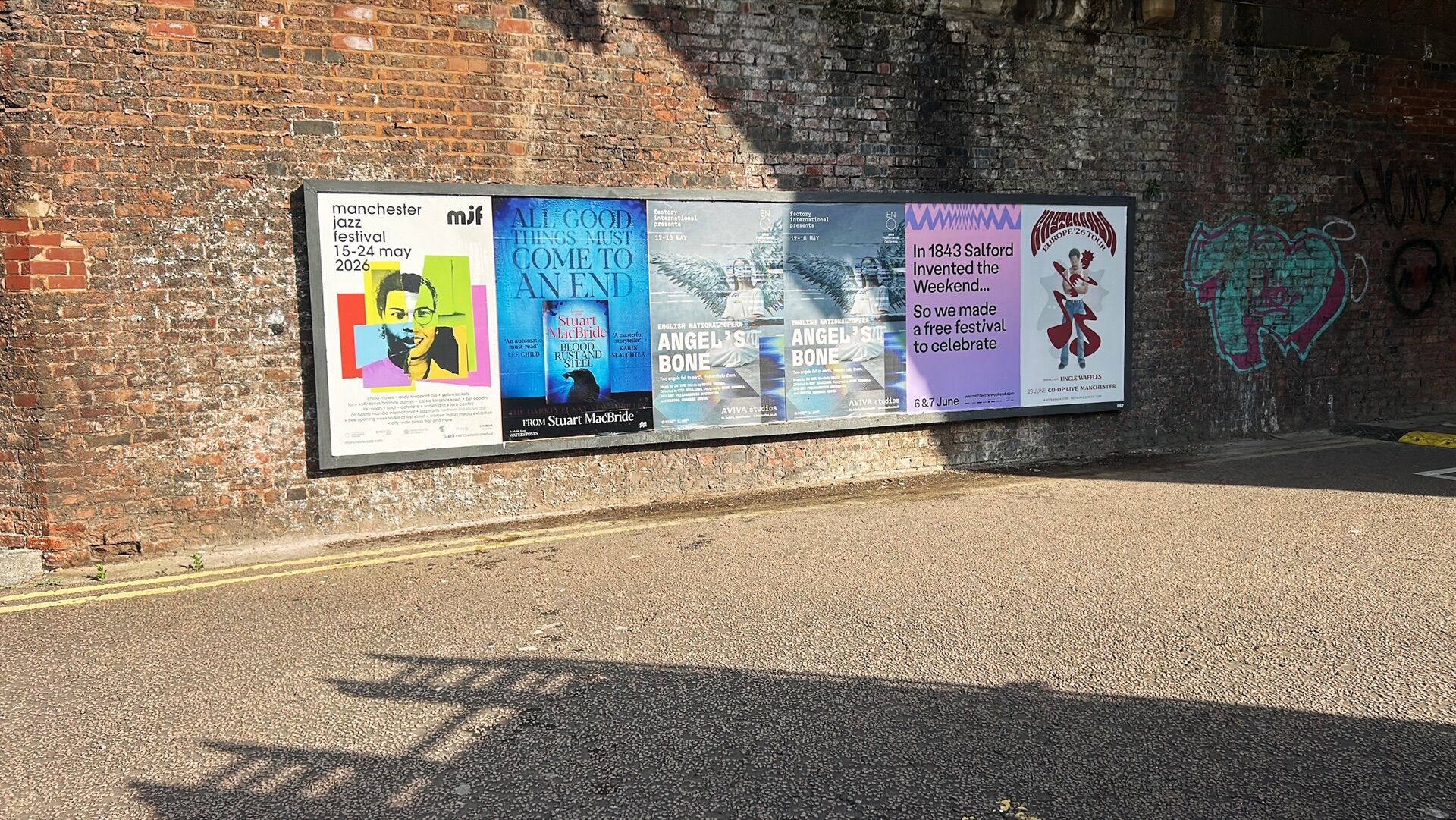 Street Frames Print & Distribution in Manchester - Pack London out-of-home advertising