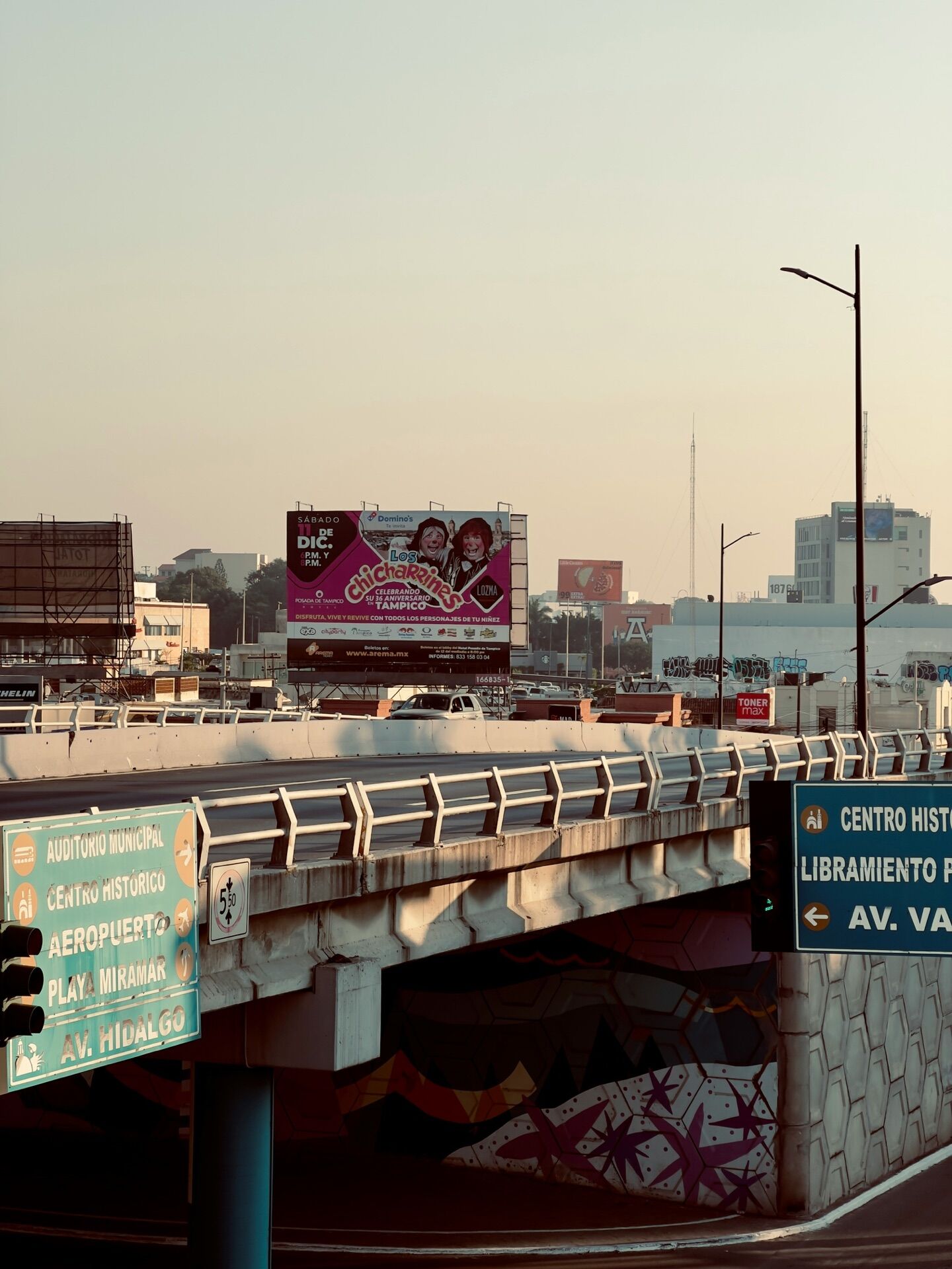 Elevated Billboard in Mexico City - Pack London out-of-home advertising