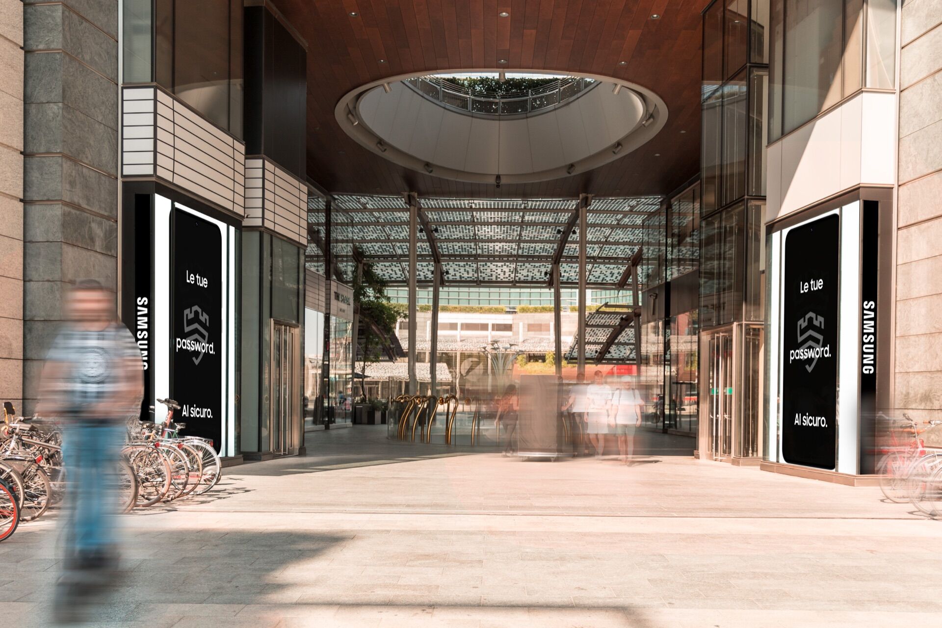 Gae Aulenti Domination - Capelli in Milan - Pack London out-of-home advertising