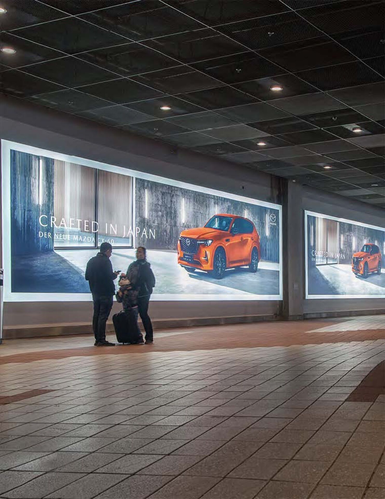 Landscape Lightboxes in Munich - Pack London out-of-home advertising