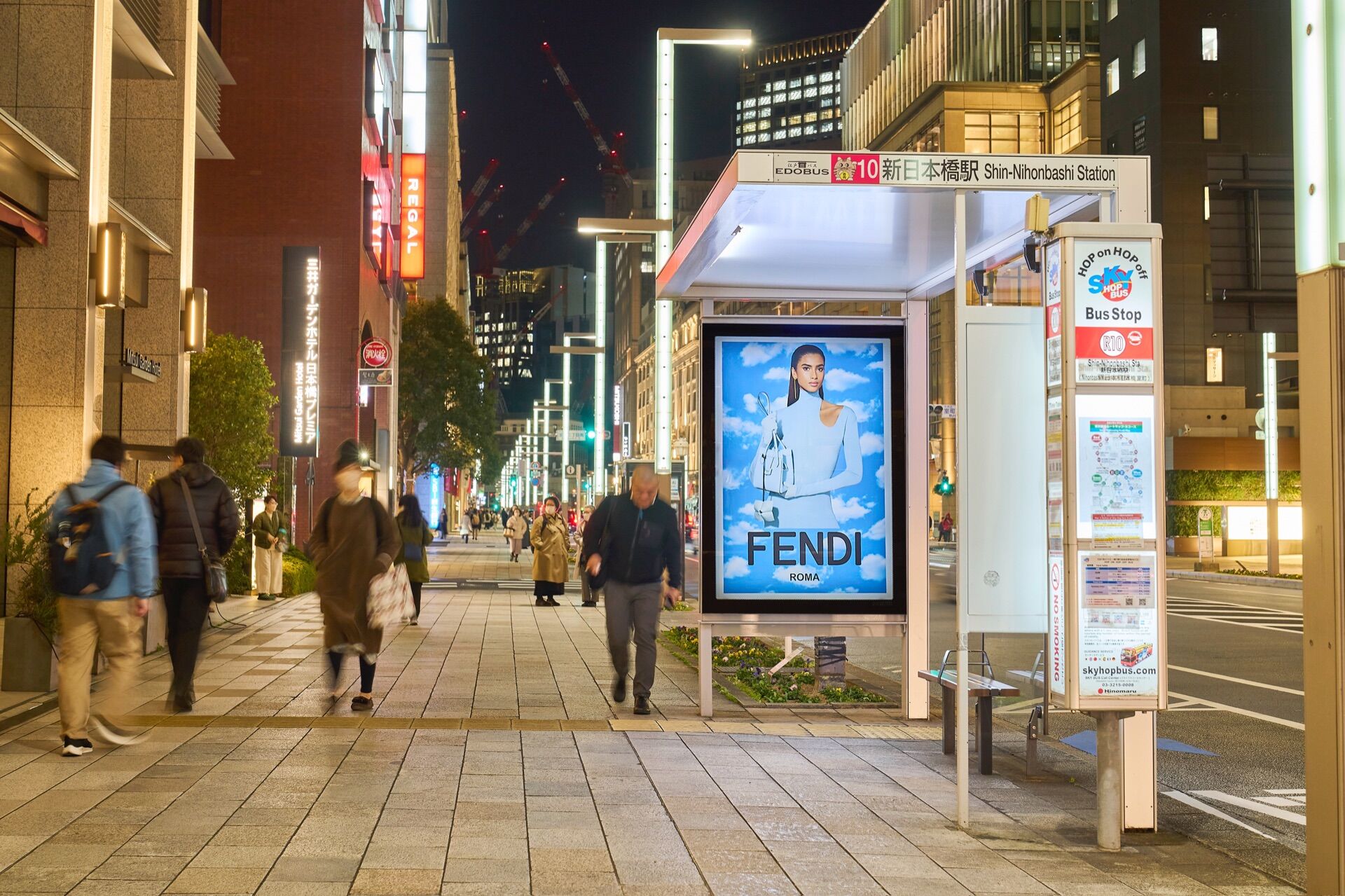 Cityscape Static Bus Shelters, Platinum Network in Osaka - Pack London out-of-home advertising