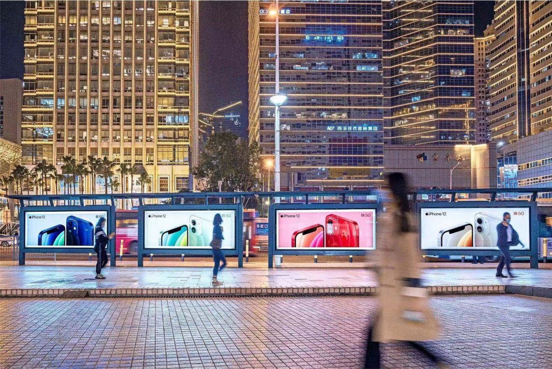 Bus Shelter Network in Shanghai - Pack London out-of-home advertising