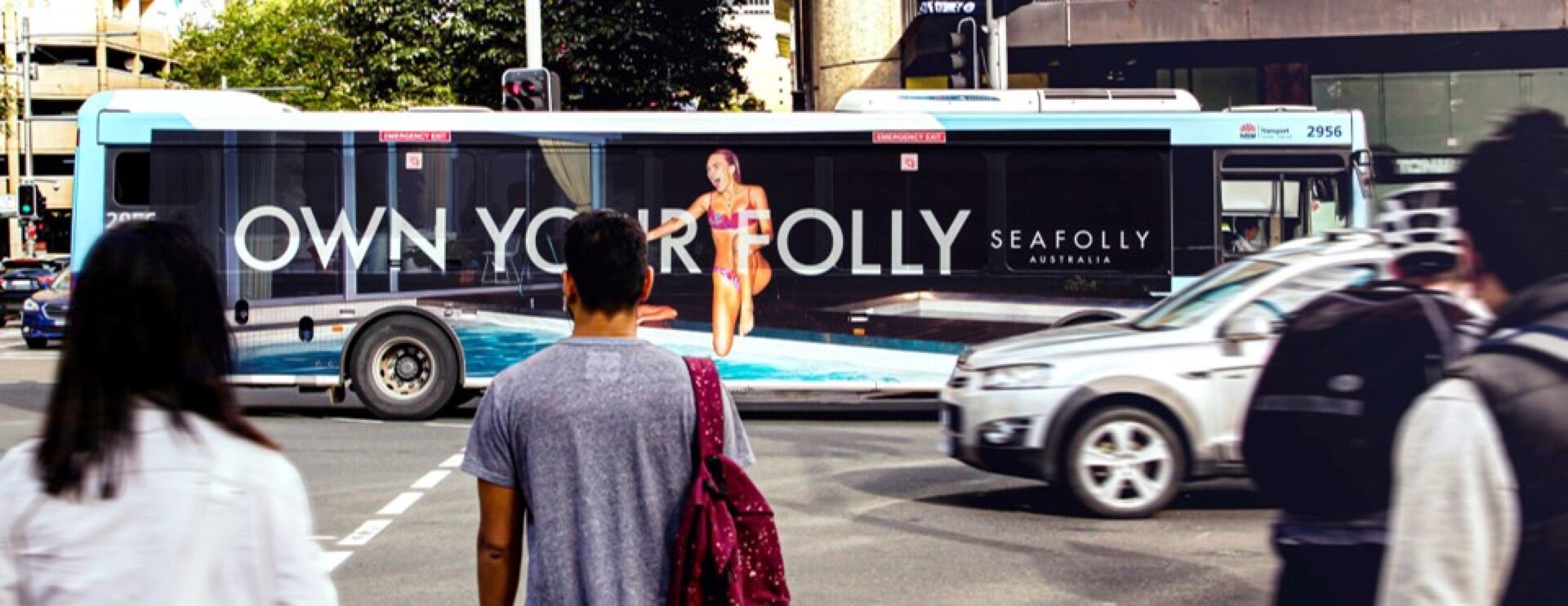 Bus Megasides in Sydney - Pack London out-of-home advertising