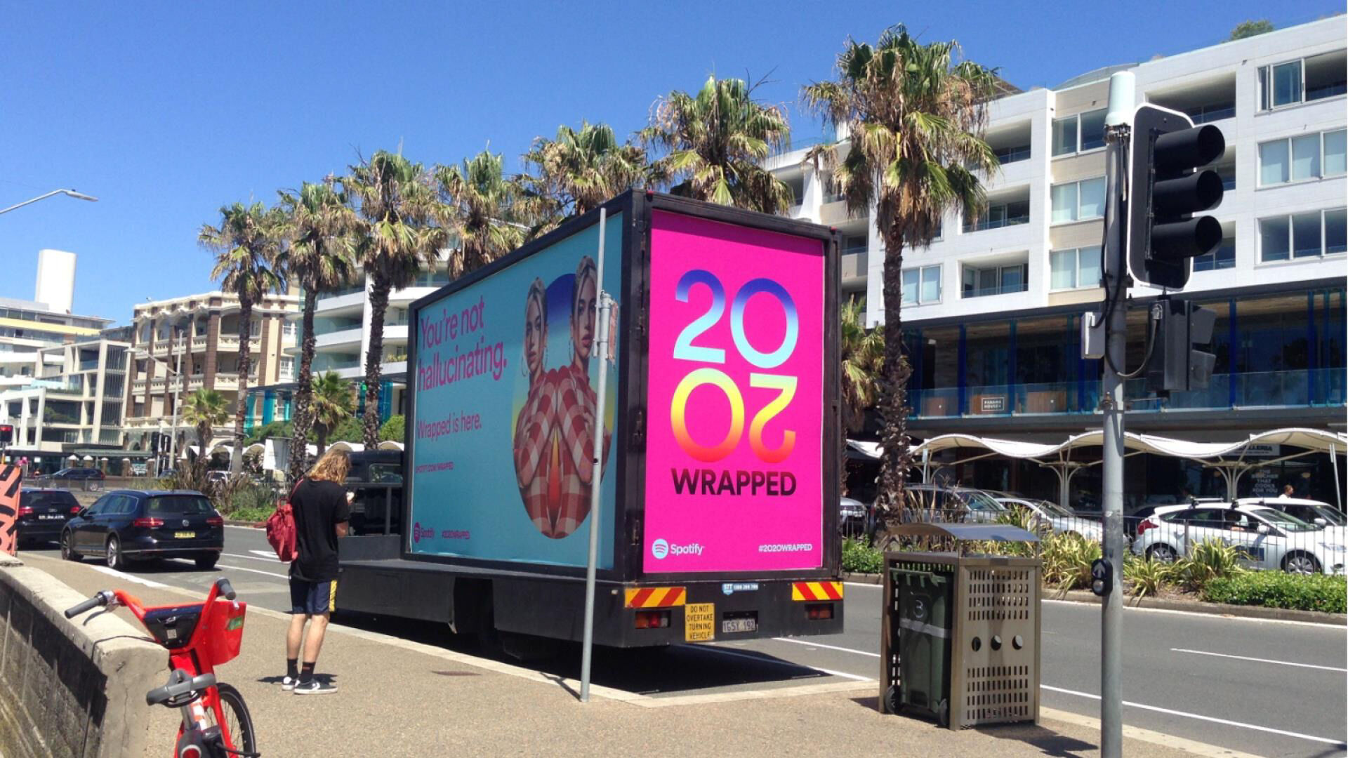 Digital Billboard Truck in Sydney - Pack London out-of-home advertising