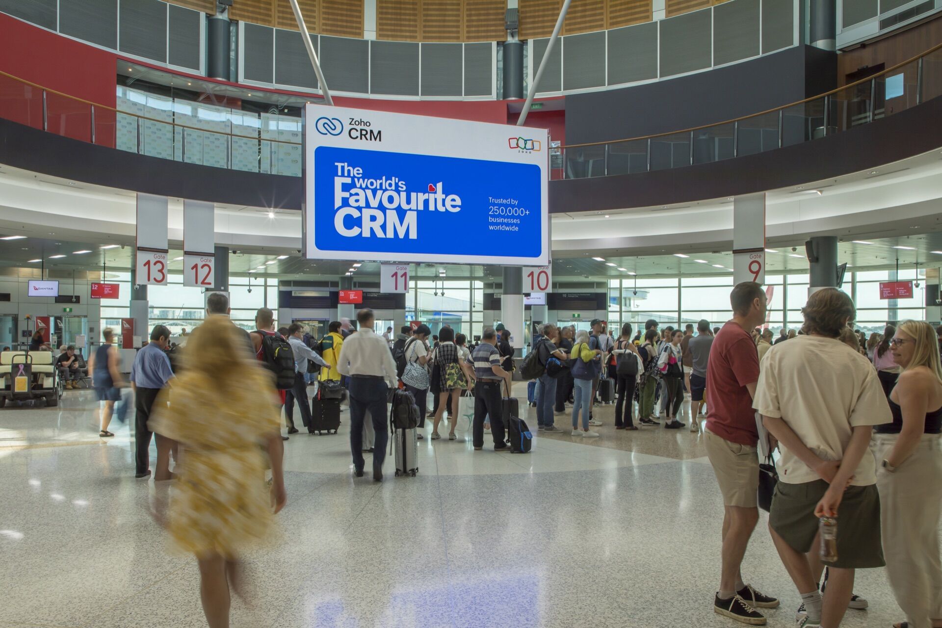 Domestic Atrium Pack in Sydney - Pack London out-of-home advertising