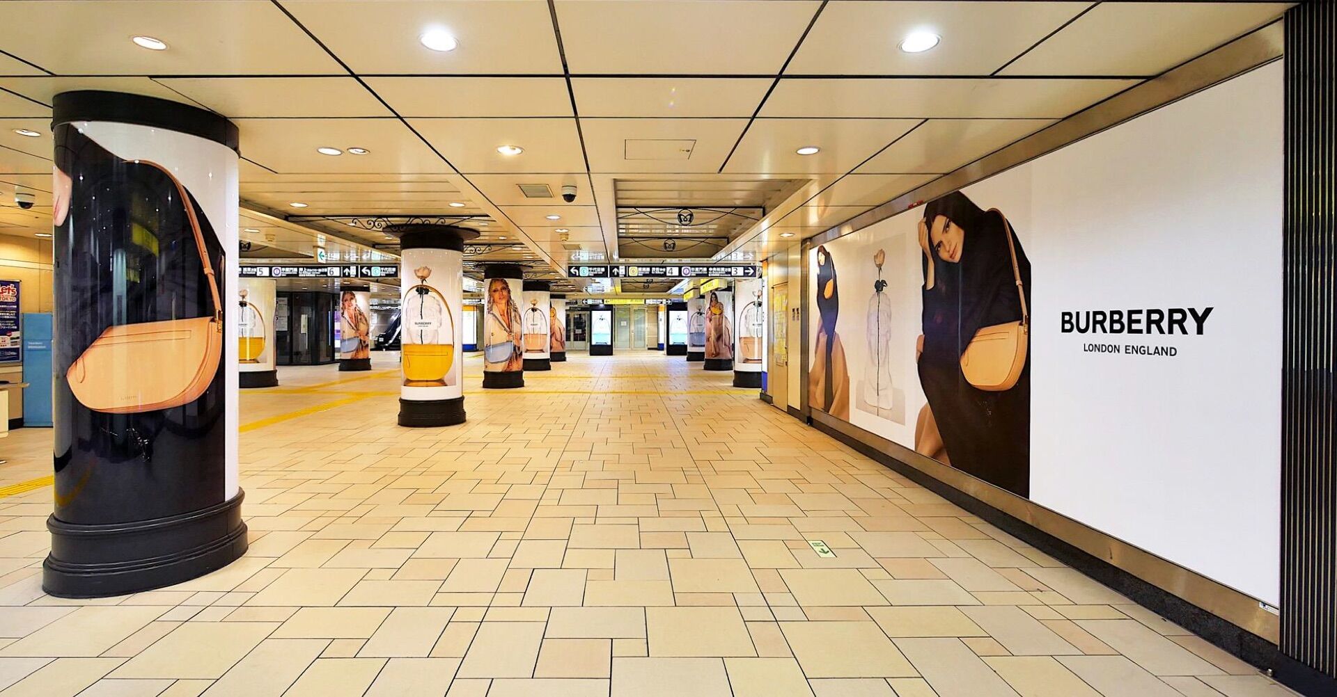Omotesando Metro takeover in Tokyo - Pack London out-of-home advertising